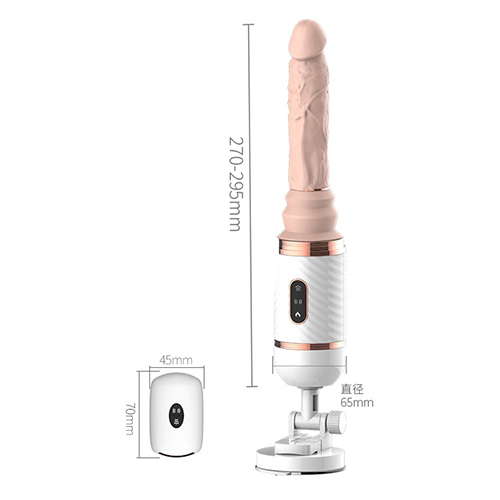 paramètre de poussée automatique et de gode vibrant