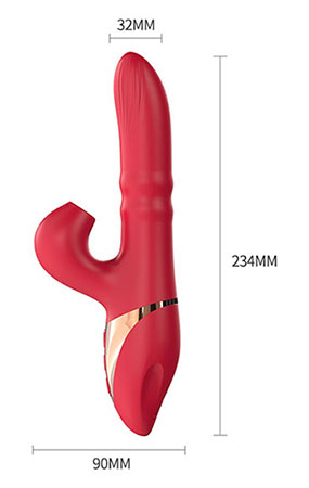 paramètres de massage du vibrateur vaginal