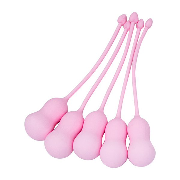 jeu de balles de kegel pour les exercices du plancher pelvien