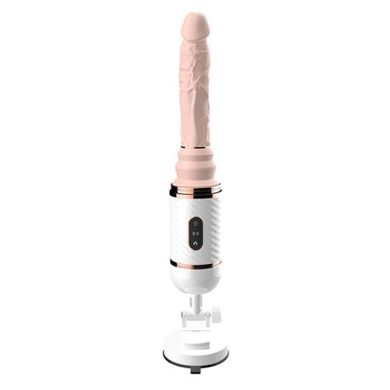 gode automatique poussant et vibrant